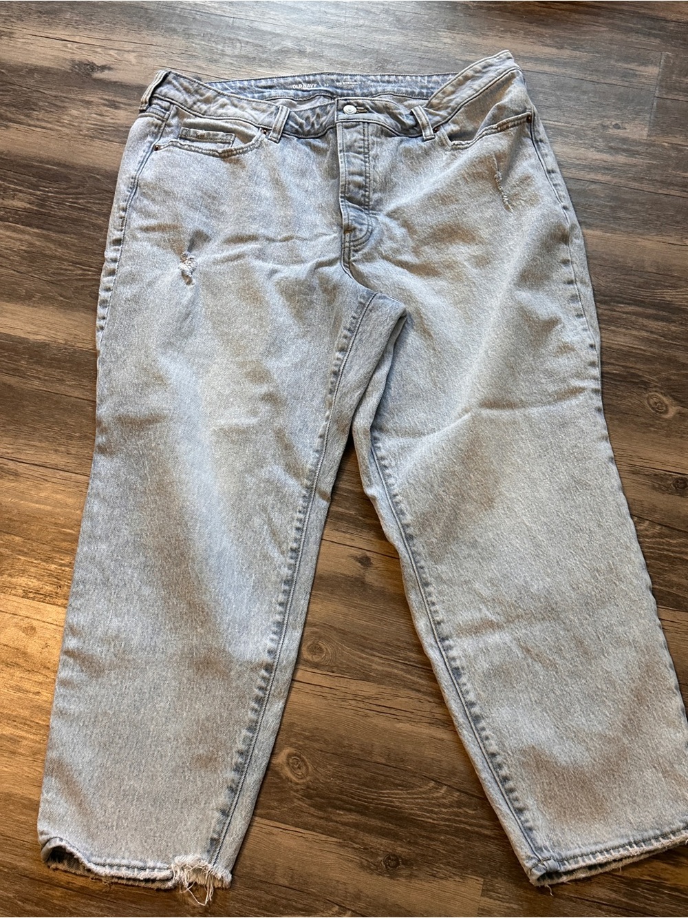 Old Navy Light Wash OG High Rise Straight